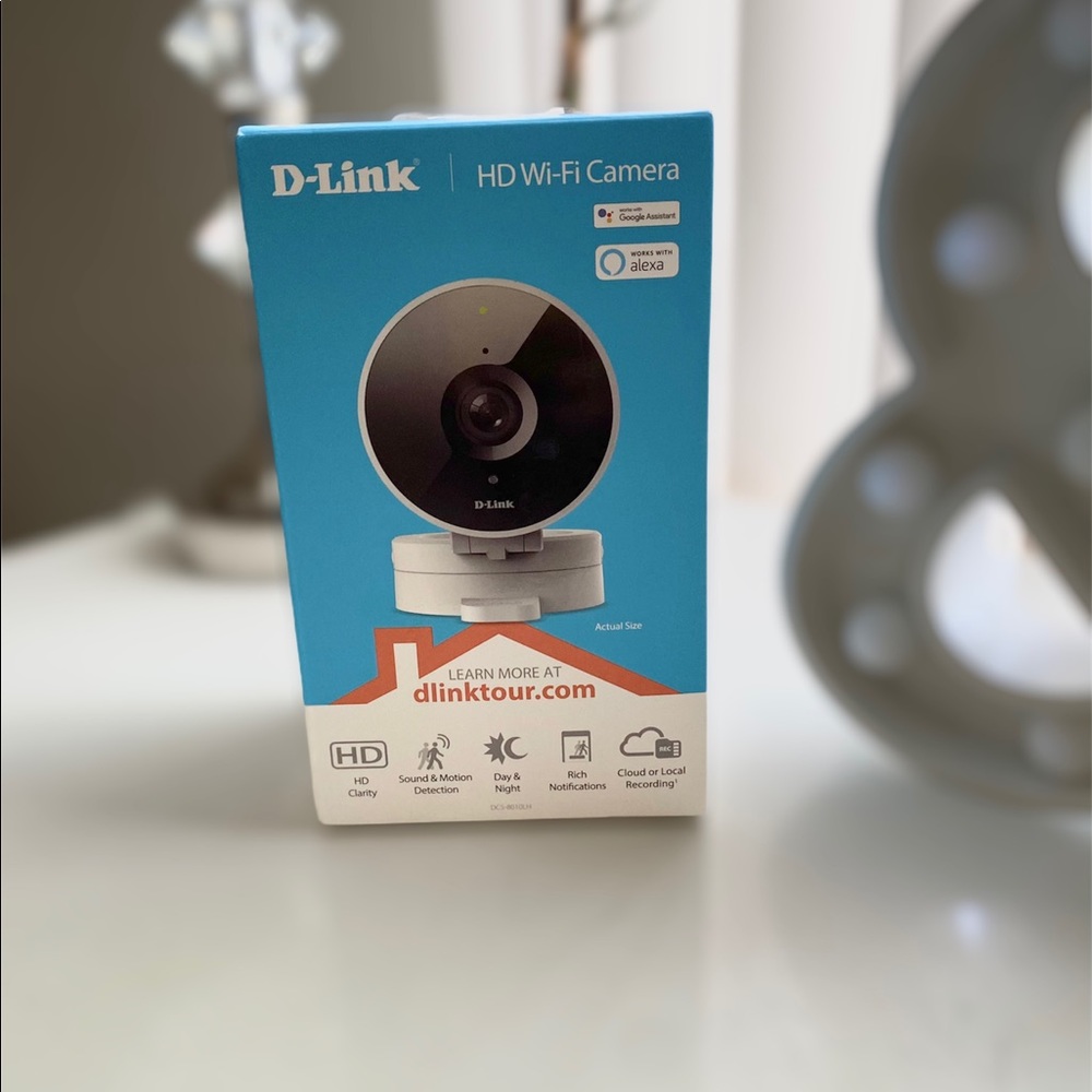 BRAND NEW D-Link HD Indoor Security Wifi Camera